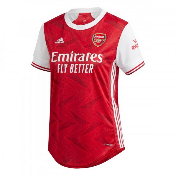 Camiseta Arsenal Primera Equipación Mujer 2020-2021 Rojo